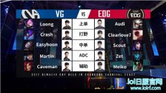 龙哥慎完美发挥 VG3：1击败EDG,lol日服