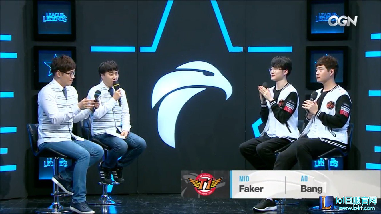 Faker与Bang:KT战会为了2:0好好准备
